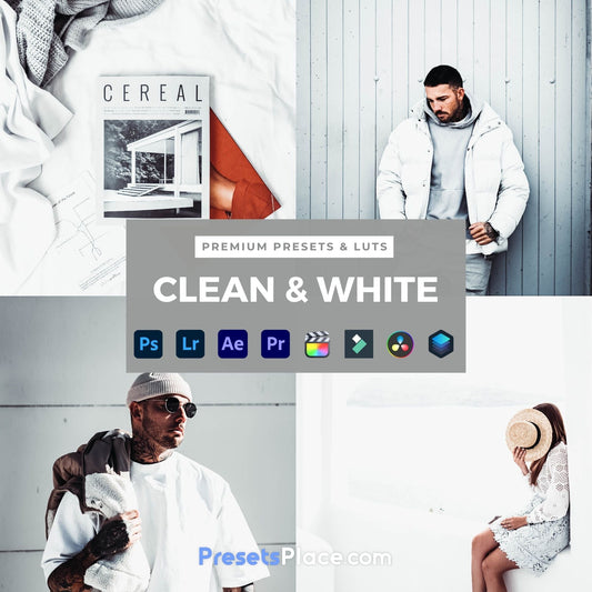 Clean & White - PresetsPlace