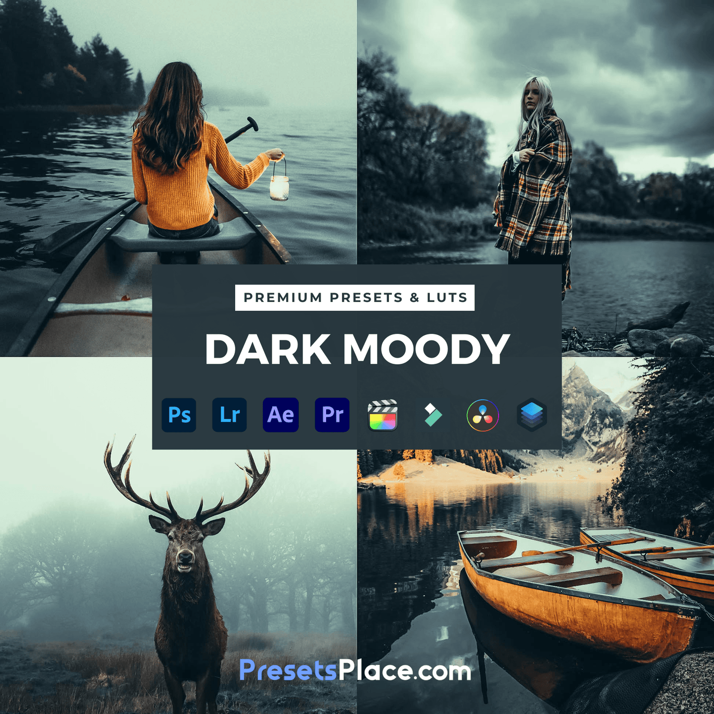 Dark Moody - PresetsPlace